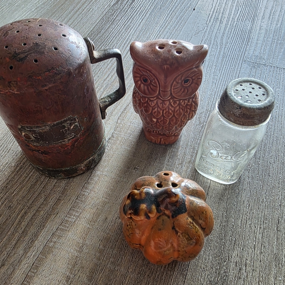 Bundle Of Random Salt Shakers